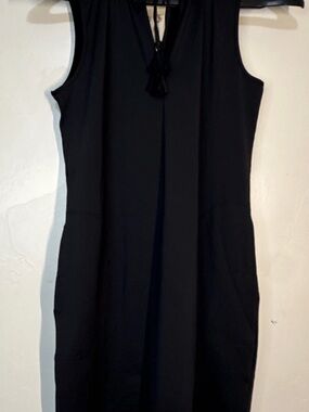 Tommy Bahama Black Sleeveless Swim Coverup Dress